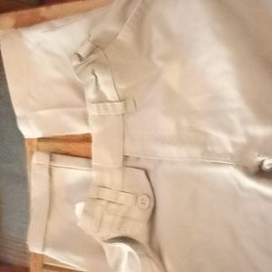 8 - 10 Original School Uniform straight leg light weight Summer/Fall Tan Pants
